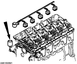 Injector Harness Location