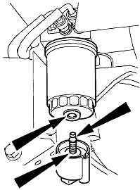 Water sensor cleaning diagram